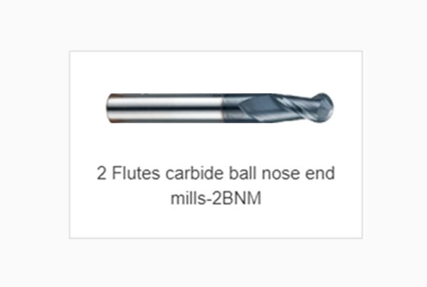 2 Flutes Carbide Ball Nose End Mills-2BNM